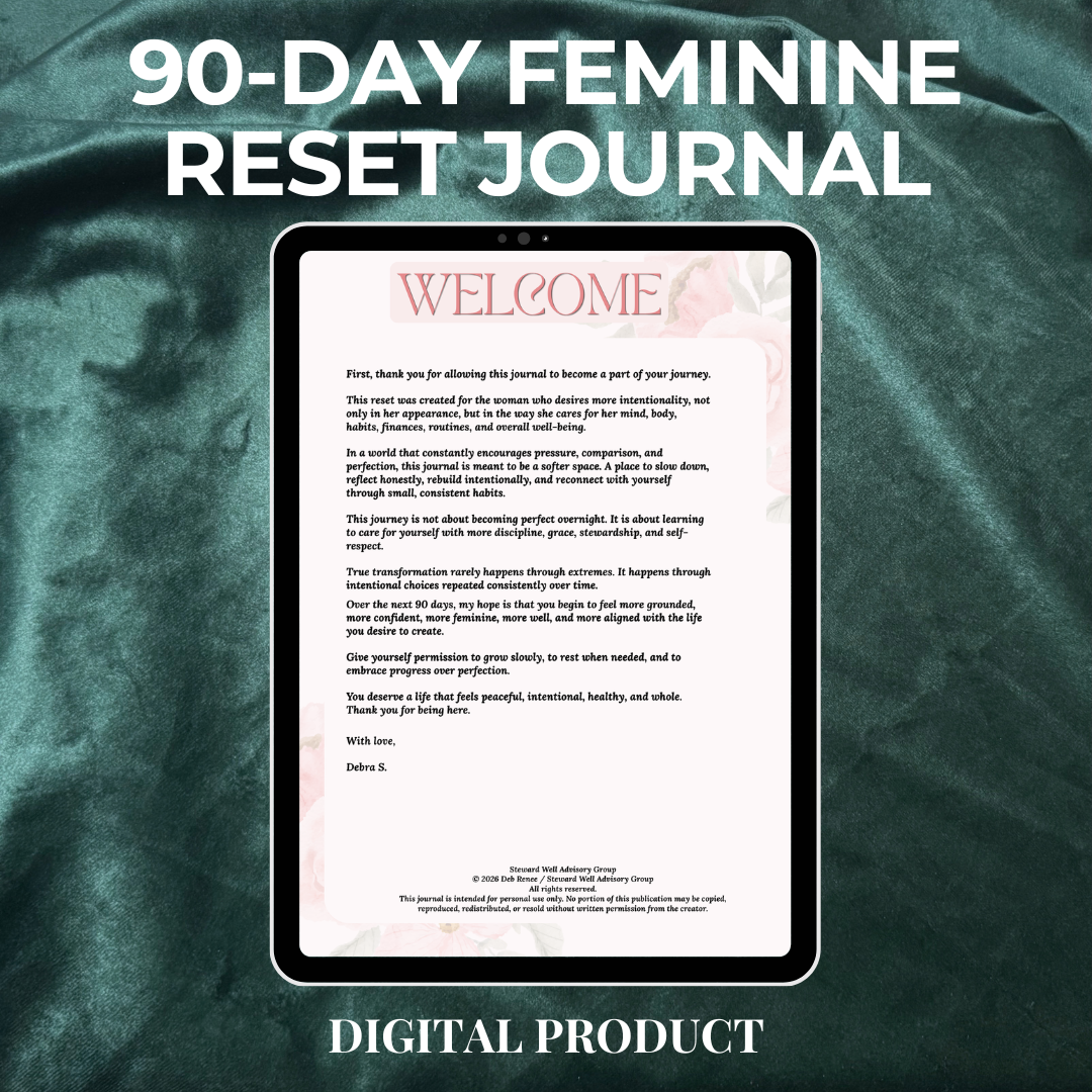 The 90-Day Feminine Reset Journal