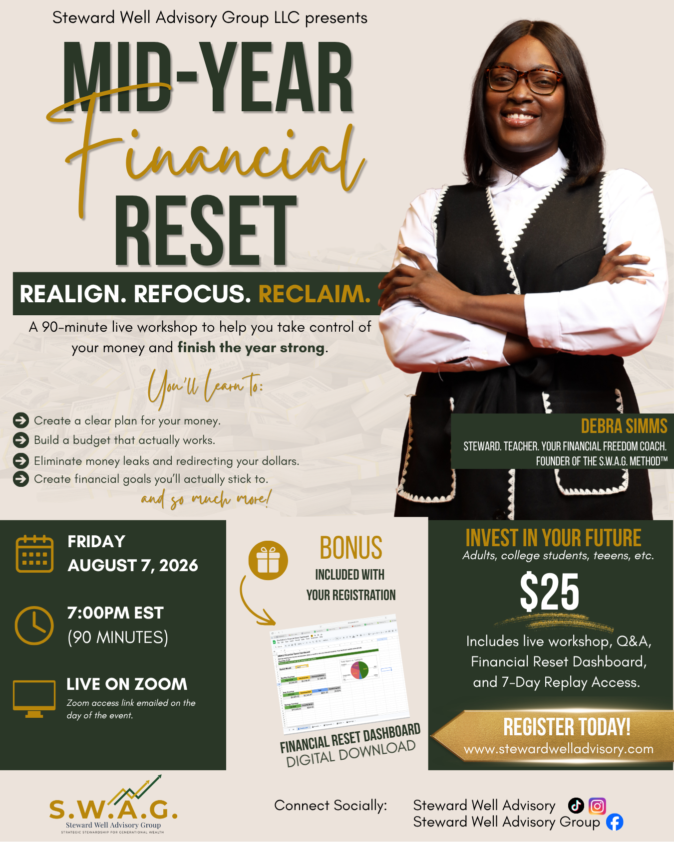 Mid-Year Financial Reset Live Workshop Registration