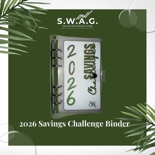 2026 Savings Challenge Binder