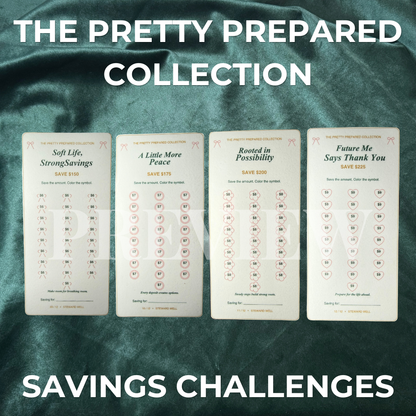 Pretty & Prepared | 12 Savings Challenges • Save $1,500