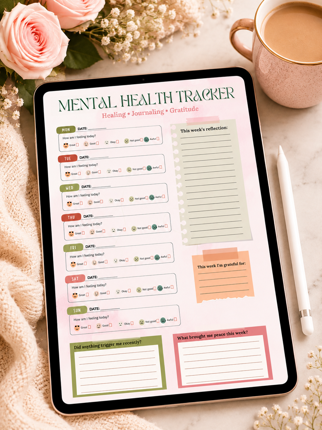 The 90-Day Feminine Reset Journal (PRINTABLE)