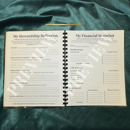 Steward Well® 12-Month Budget Planner | 2027 Budget Planner