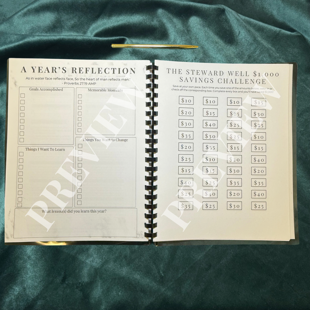 Steward Well® 12-Month Budget Planner | 2027 Budget Planner