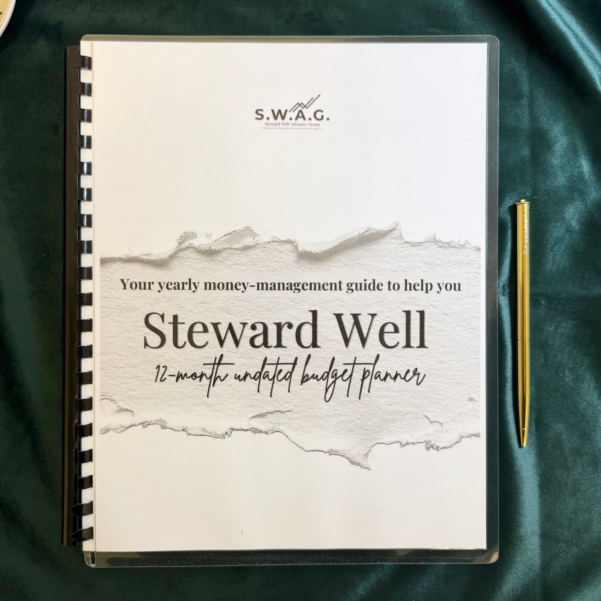 Steward Well® 12-Month Budget Planner | 2027 Budget Planner