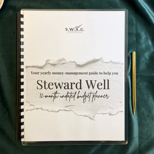 Steward Well® 12-Month Budget Planner | 2027 Budget Planner