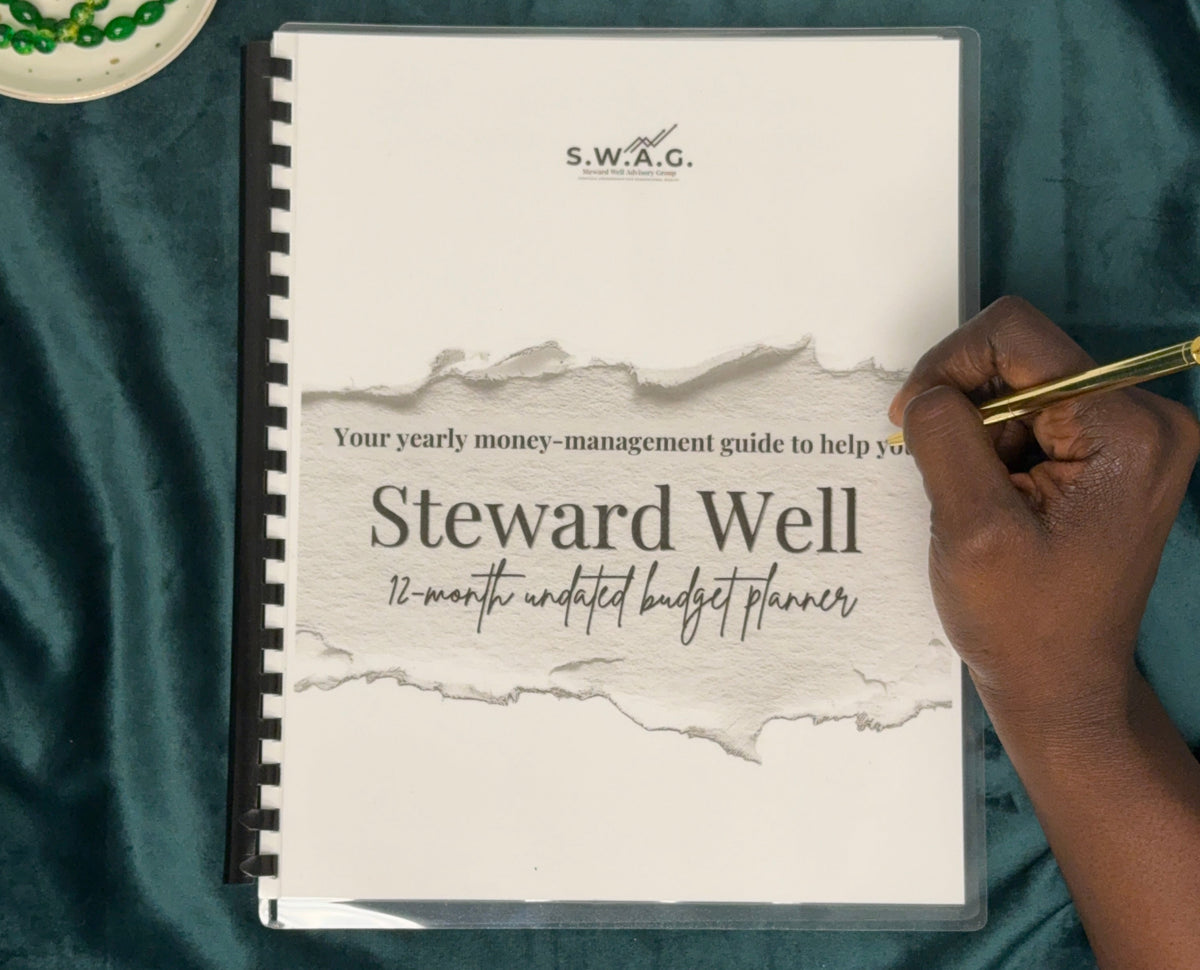 Steward Well® 12-Month Budget Planner | 2027 Budget Planner
